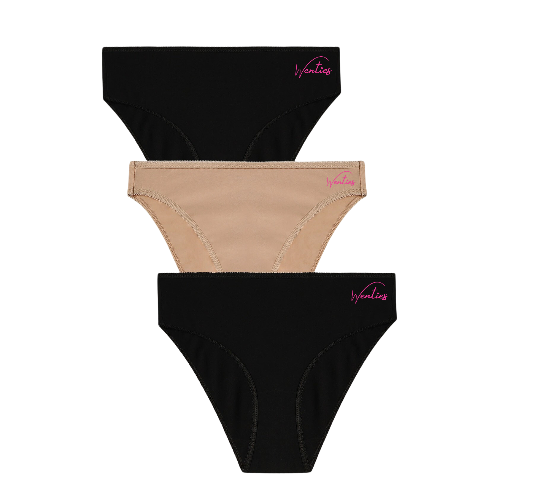 Bikini Briefs Super Soft Women Underwear (Pack of 3) – Wenties